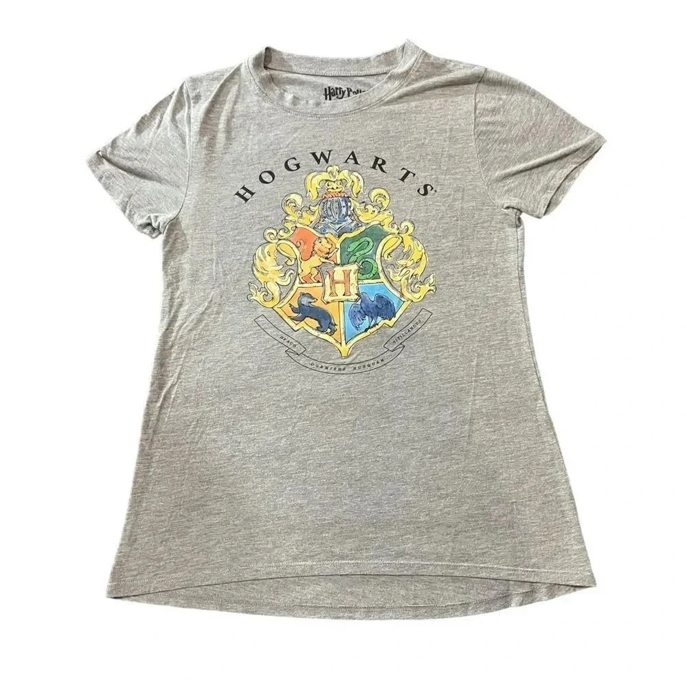 Harry Potter Hogwarts Crest T‎ - Shirt Women's Size Small